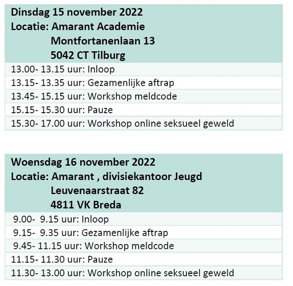 Programma WTK2022